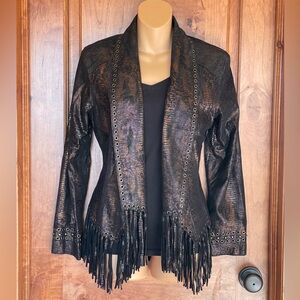 Cripple Creek Fringe Jacket in Women’s XS